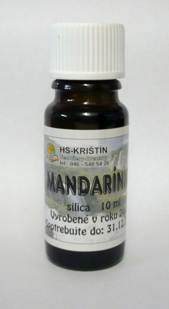Mandarínka - silica 10ml