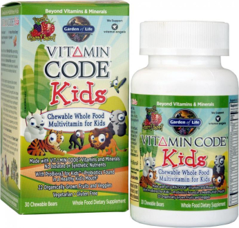Vitamin Code Kids 60 tabliet - multivitamín pre deti