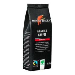 Mount Hagen mletá káva BIO 250g, 100% Arabica