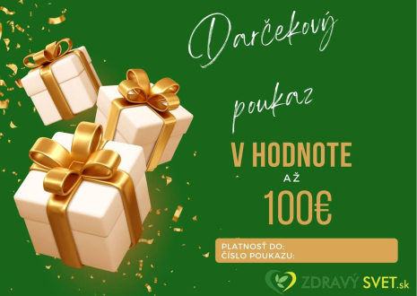 Darčekový poukaz v hodnote 100 Eur