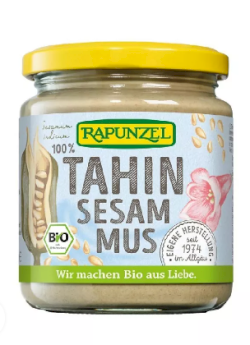 Bio TAHINI - 100% sezamová pasta RAPUNZEL 250g