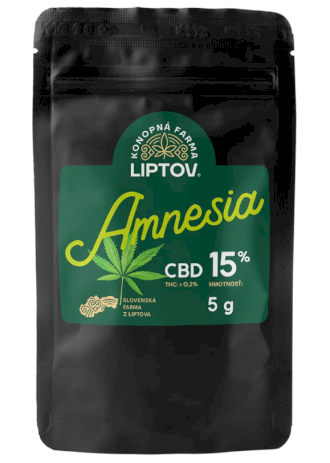 Amnesia - CBD kvety 15%, 5g