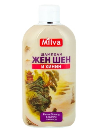 Šampón na vlasy ženšen a chinín 200 ml