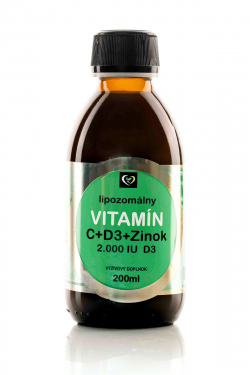 Lipozomálny vitamín C + Zinok + D3