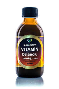 Lipozomálny vitamín D3 z rias