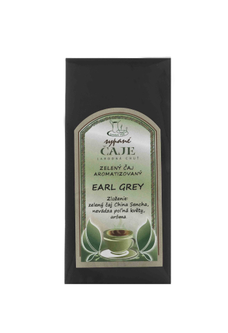 Earl grey 50g - zelený čaj ochutený
