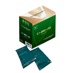 Premium lipozomal Vitamín C + Zinok + D3 shotbox