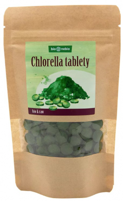 BIO chlorella pyrenoidosa tablety 100 g