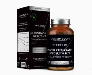 Probiotika Vesantech Microbiome restart 100miliard CFU