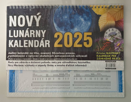 Lunárny kalendár 2025